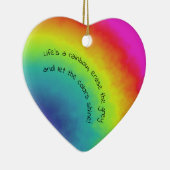 Regenbogenwolke - Ornament (Rechts)