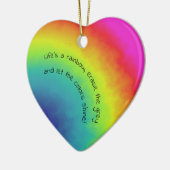 Regenbogenwolke - Ornament (Links)