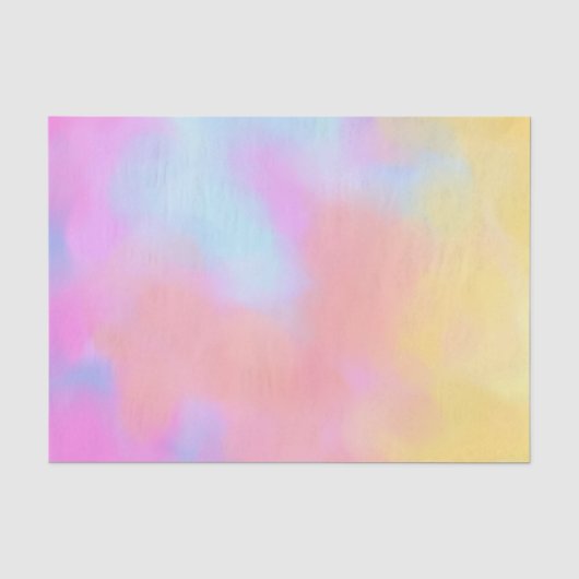 Regenbogenwolke Seidenpapier (Vorderseite)