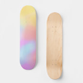 Regenbogenwolke Skateboard (Vorderseite)