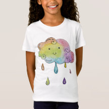 Regenbogenwolke-T - Shirt