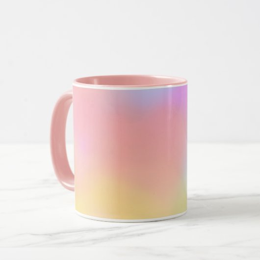 Regenbogenwolke-Tasse Tasse (Vorderseite Links)