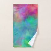 Regenbogenwolken Badhandtuch Set (Handtuch)