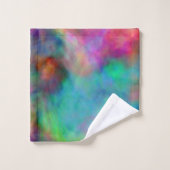 Regenbogenwolken Badhandtuch Set (Waschlappen)