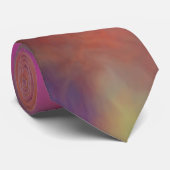 Regenbogenwolken Krawatte (Gerollt)