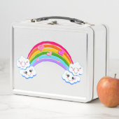 Regenbogenwolken Lunchbox (Beispiel)