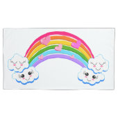 Regenbogenwolken Pillowcases Kissenbezug (Vorderseite-Links)
