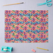 Regenbogenwolken Seidenpapier (Basteln)