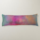 Regenbogenwolken Seitenschläferkissen (Rückseite)