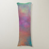 Regenbogenwolken Seitenschläferkissen (Vorderseite Vertikal)