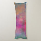 Regenbogenwolken Seitenschläferkissen (Rückseite (Vertikal))