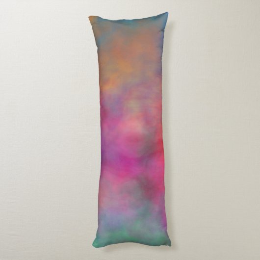 Regenbogenwolken Seitenschläferkissen (Rückseite (Vertikal))