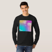 Regenbogenwolken T-Shirt (Vorne ganz)