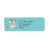 Regenbogenwolken und Blume (Vorne)