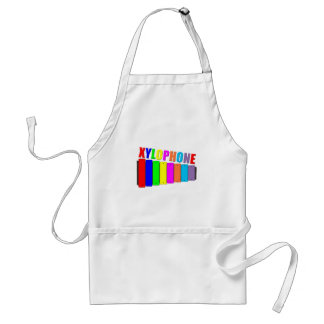 Regenbogenxylofon Schürze