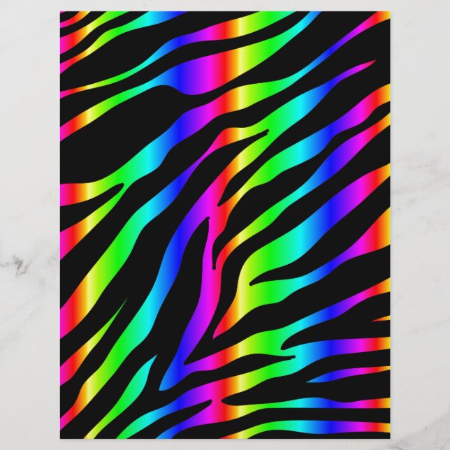 Regenbogenzebra (Vorderseite)