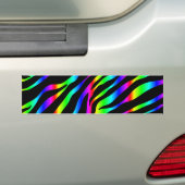 Regenbogenzebra Autoaufkleber (Auf Auto)