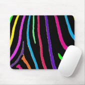 Regenbogenzebra-Druck Mousepad (Mit Mouse)