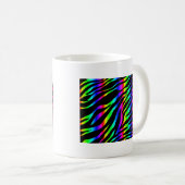 Regenbogenzebra Kaffeetasse (VorderseiteRechts)