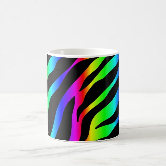 Regenbogenzebra Kaffeetasse (Mittel)
