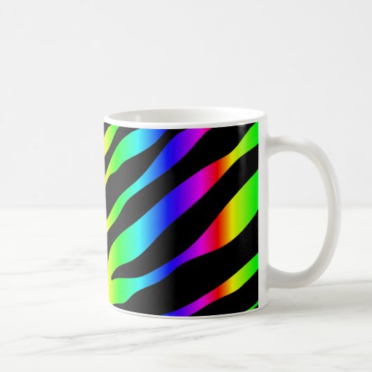 Regenbogenzebra Kaffeetasse (Rechts)