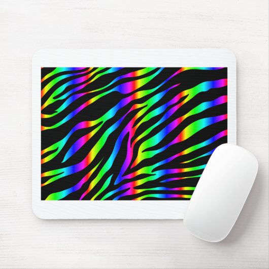 Regenbogenzebra Mousepad (Mit Mouse)
