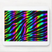 Regenbogenzebra Mousepad (Vorne)