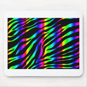 Regenbogenzebra Mousepad