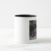 RegenbogenZebra Tasse (Zentrum)