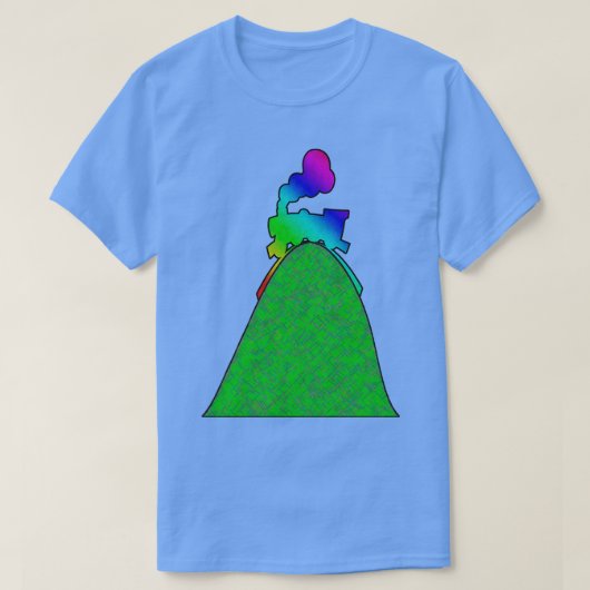 Regenbogenzug T-Shirt (Design vorne)