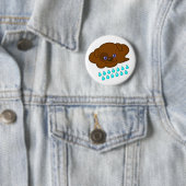 Regenbraun-Dog-Cloud - Button (Beispiel)