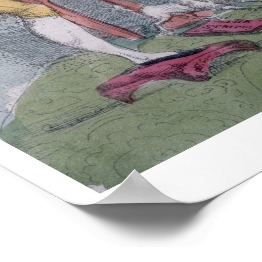 Regency a la Mode, 1812 (Farbätzung) Poster (Ecke)