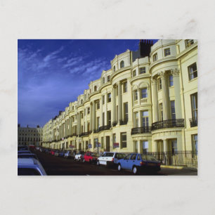Regency Architecture, Brighton, England, Großbrita Postkarte