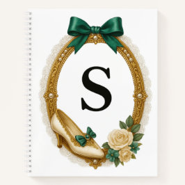 Regency Art Letter S Luxury Monogram Journal Notizblock