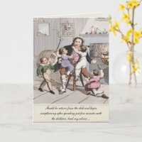 Regency Austen Lustige Muttertags Mädchen Reise Ka