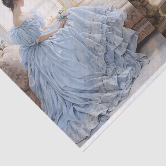 Regency Ballgown Tissue Page Seidenpapier (Ausschnitt)