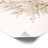 Regency Botanical Engraving Wedding Seating Chart (Ecke)