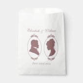 Regency Bridgerton Pink Cameos Geschenktütchen (Vorderseite)