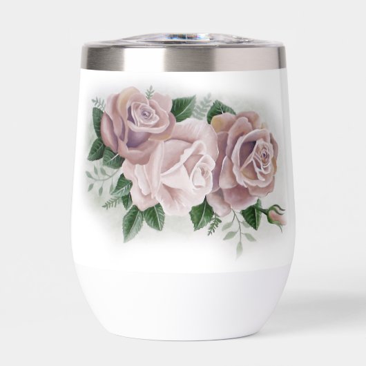 Regency Bridgerton Pink Roses Cameo (Vorderseite)