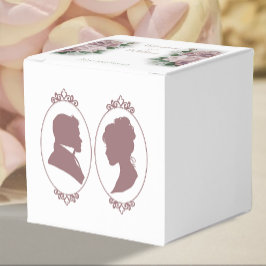 Regency Bridgerton Pink Roses Cameo Geschenkschachtel