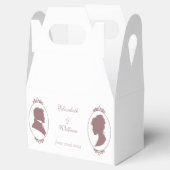 Regency Bridgerton Pink Roses Cameo Geschenkschachtel (Geöffnet)