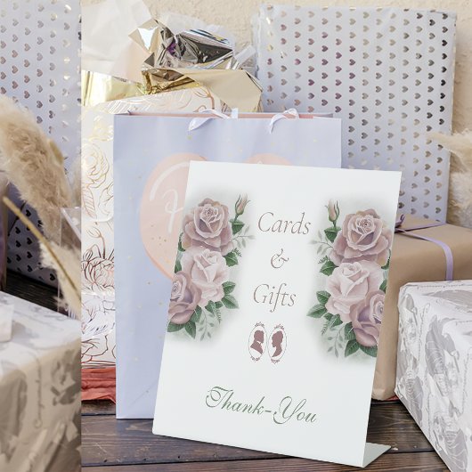 Regency Bridgerton Pink Roses Cameo Karten & Gesch Sockelschild