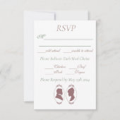 Regency Bridgerton Pink Roses Cameos RSVP Karte (Vorderseite)