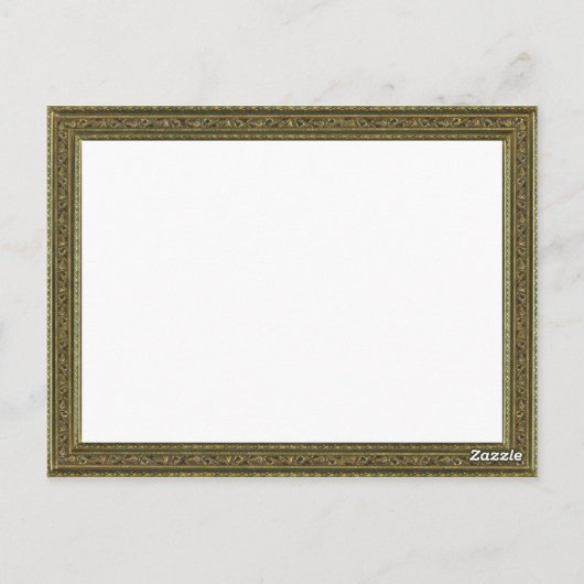 Regency Dinner Dress Postkarte (Rückseite)