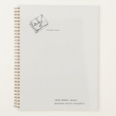 Regency Epistolary Dark Academia  Planer (Vorderseite)