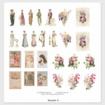 Regency-Epochen-Mode Set 1 kundenspezifischer Viny