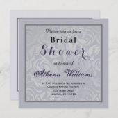 Regency Era Lavender Bridal Dusche Einladung (Vorne/Hinten)