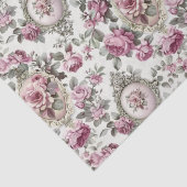 Regency Era Viktorianisch England Muster Seidenpapier (Detail)