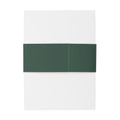 Regency Era Wedding Belly Band with Monogram Crest (Rückseitenbeispiel)