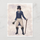Regency Fashion - Gentleman #1 - Postcard Postkarte (Vorderseite)